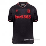 Camiseta Stoke City 2ª 22-23 Negro