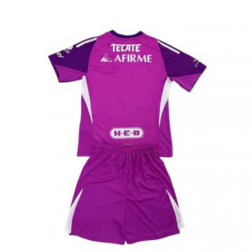 Camiseta Tigres UANL Portero Nino 25-26 Purpura