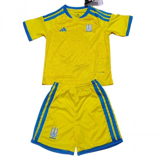 Camiseta Ucrania 1ª Nino 2026 - Haga click en la imagen para cerrar