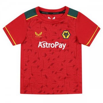 Camiseta Wolves 2ª Nino 23-24