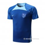 Camiseta de Entrenamiento Atletico Madrid 2022-2023 Azul