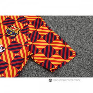 Camiseta de Entrenamiento Barcelona 23-24 Amarillo