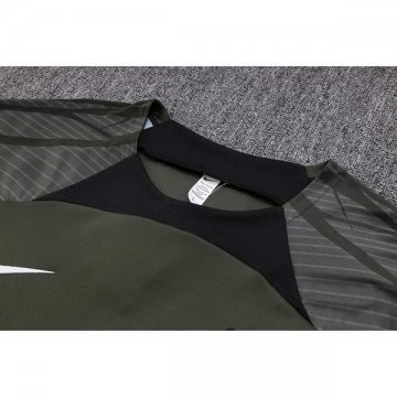 Camiseta de Entrenamiento Barcelona 23-24 Verde Oscuro