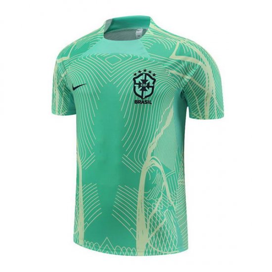 Camiseta de Entrenamiento Brasil 2022-23 Verde - Haga un click en la imagen para cerrar