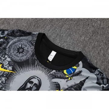 Camiseta de Entrenamiento Brasil Jesus 24-25 Negro