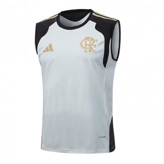 Camiseta de Entrenamiento Flamengo Sin Mangas 25-26 Crema