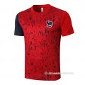 Camiseta de Entrenamiento Francia 20-21 Rojo