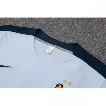 Camiseta de Entrenamiento Francia 24-25 Azul Claro