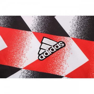 Camiseta de Entrenamiento Manchester United 22-23 Negro y Rojo