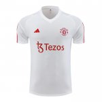 Camiseta de Entrenamiento Manchester United 23-24 Blanco