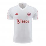Camiseta de Entrenamiento Manchester United 23-24 Blanco
