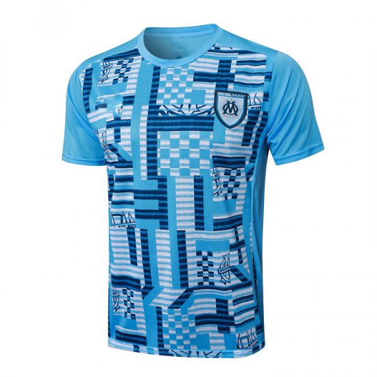 Camiseta de Entrenamiento Olympique Marsella 2024-2025 Azul - Haga un click en la imagen para cerrar