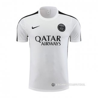 Camiseta de Entrenamiento Paris Saint-Germain 23-24 Blanco