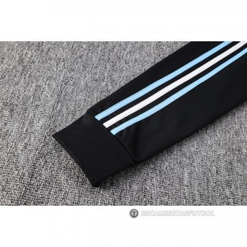 Chandal con Capucha del Argentina 22-23 Negro