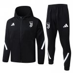 Chandal con Capucha del Juventus 25-26 Negro
