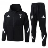 Chandal con Capucha del Juventus 25-26 Negro