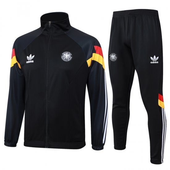 Chandal de Chaqueta del Alemania 2024-25 Negro - Haga un click en la imagen para cerrar