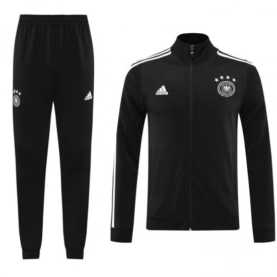Chandal de Chaqueta del Alemania 24-25 Negro - Haga un click en la imagen para cerrar