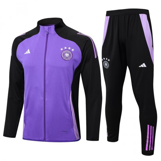 Chandal de Chaqueta del Alemania Nino 24-25 Purpura - Haga un click en la imagen para cerrar