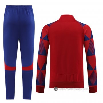 Chandal de Chaqueta del Barcelona 2022-23 Rojo