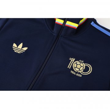 Chandal de Chaqueta del Colombia 24-25 Azul