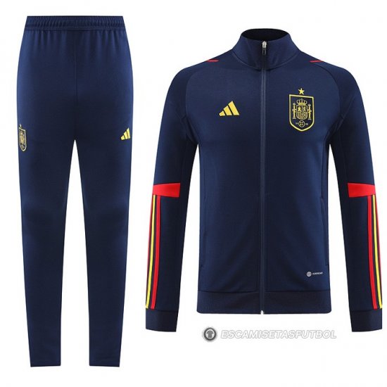 Chandal de Chaqueta del Espana 22-23 Azul - Haga un click en la imagen para cerrar