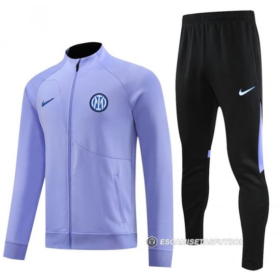 Chandal de Chaqueta del Inter Milan 23-24 Purpura - Haga un click en la imagen para cerrar