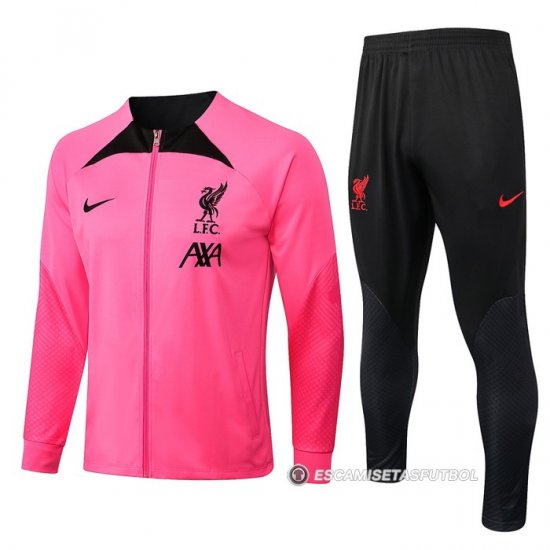 Chandal de Chaqueta del Liverpool 22-23 Rosa - Haga un click en la imagen para cerrar