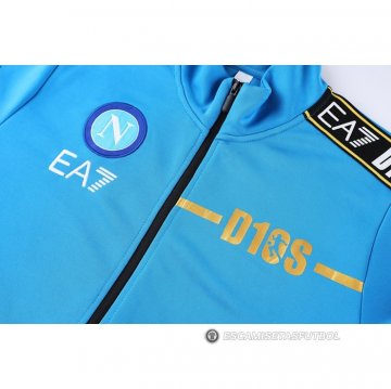 Chandal de Chaqueta del Napoli 2022-23 Azul