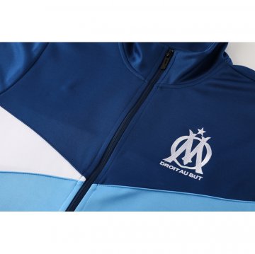 Chandal de Chaqueta del Olympique Marsella 24-25 Azul