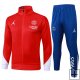 Chandal de Chaqueta del Paris Saint-Germain Nino 2024-25 Rojo