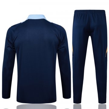 Chandal de Chaqueta del Real Madrid 2024-2025 Azul Oscuro