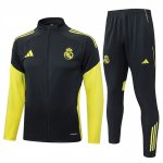 Chandal de Chaqueta del Real Madrid Nino 25-26 Gris Amarillo
