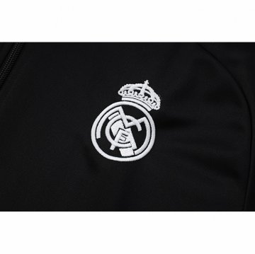 Chandal de Chaqueta del Real Madrid Nino 25-26 Negro