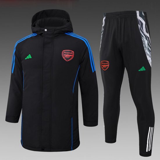 Chandal de Invierno del Arsenal 24-25 Negro - Haga un click en la imagen para cerrar