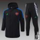 Chandal de Invierno del Arsenal 24-25 Negro