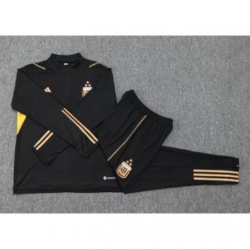 Chandal de Sudadera del Argentina Nino 2023-24 Negro