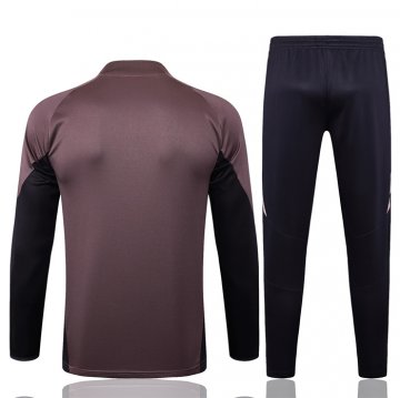 Chandal de Sudadera del Arsenal 24-25 Gris Purpura