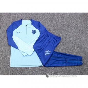 Chandal de Sudadera del Atletico Madrid 2022-23 Azul