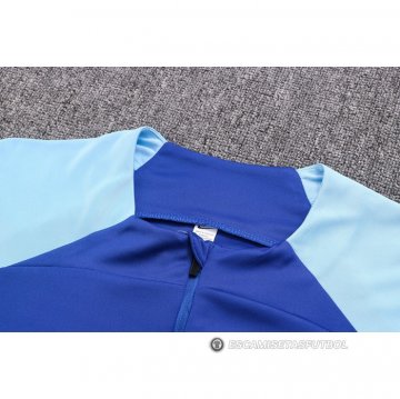 Chandal de Sudadera del Atletico Madrid 22-23 Azul