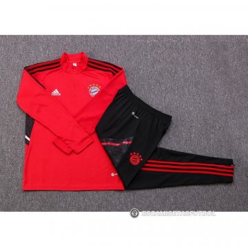 Chandal de Sudadera del Bayern Munich 22-23 Rojo