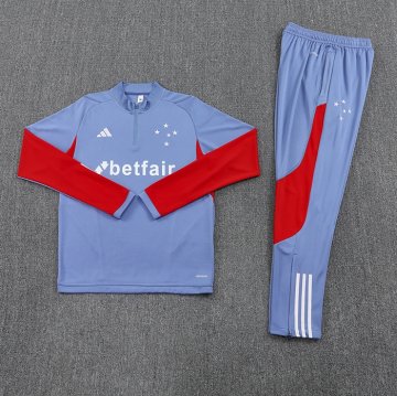 Chandal de Sudadera del Cruzeiro Nino 25-26 Azul