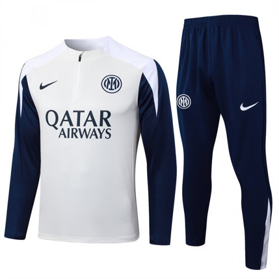 Chandal de Sudadera del Inter Milan 2025-26 Blanco - Haga un click en la imagen para cerrar