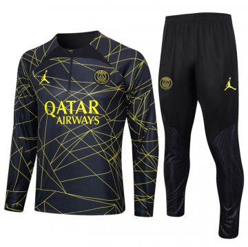 Chandal de Sudadera del Paris Saint-Germain Jordan 2023-24 Negro