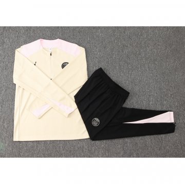 Chandal de Sudadera del Paris Saint-Germain Jordan 24-25 Amarillo