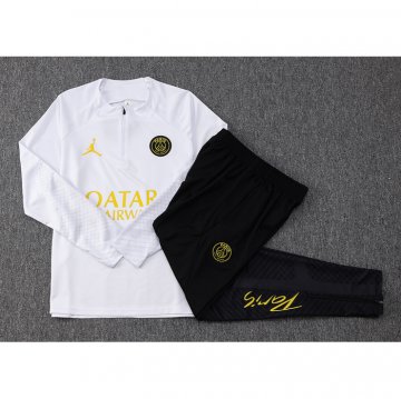 Chandal de Sudadera del Paris Saint-Germain Jordan Nino 23-24 Blanco