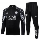 Chandal de Sudadera del Paris Saint-Germain Nino 25-26 Negro