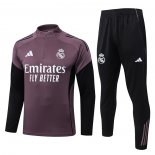 Chandal de Sudadera del Real Madrid 25-26 Purpura
