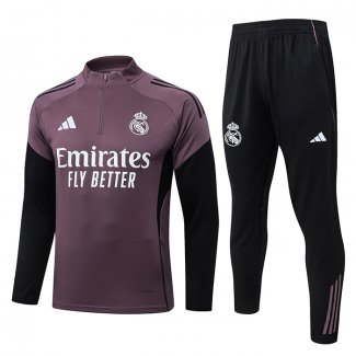Chandal de Sudadera del Real Madrid 25-26 Purpura