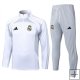 Chandal de Sudadera del Real Madrid 25-26 Blanco Gris